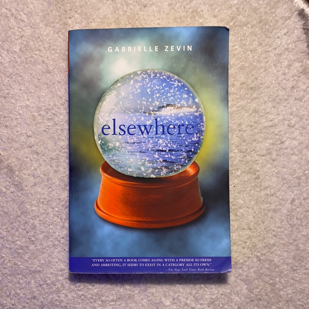 Elsewhere YA novel, by Gabrielle Zevin